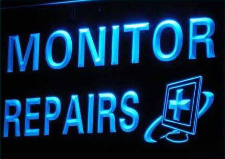 Monitor Repairs Computer Parts LED Light Sign